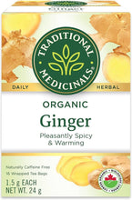 Traditional Medicinals Ginger 16 Tea Bags