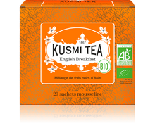 Kusmi Tea, English Breakfast, Organic-Box of 20 Bags (40g)