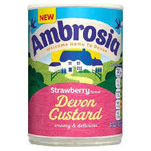 Ambrosia Devon Strawberry Custard 400g