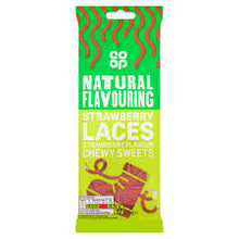 Co Op Strawberry Laces 65g