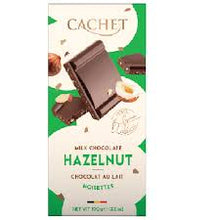 Cachet Milk Chocolate  Hazelnut 100g