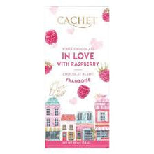 Cachet White Chocolate with Raspberry 100g