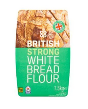 Co Op British Strong White Bread Flour 1.5k