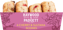 Haywood & Padgett 4 Cherry & Sultana Scones