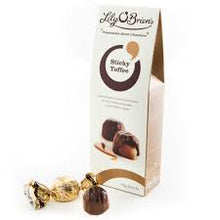LILY O'BRIEN'S STICKY TOFFE CHOC 110G