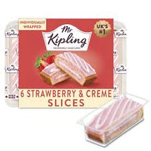 Mr Kipling Strawberry and Cream Slices