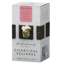 The fine Cheese Co Charcoal Squares 140g