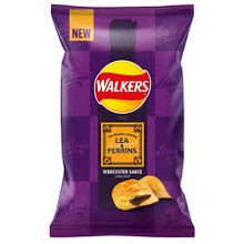 Walkers Worcester Sauce Lea & Perrins Sharing Crisps 45g