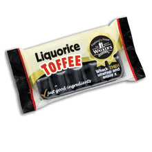 WALKERS TOFFEE LIQUORICE BLOCK 100G