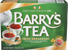 BARRY'S IRISH BREAKFAST BLEND TEABAGS 80S