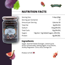 MACKAYS FIG PRESERVE 340G