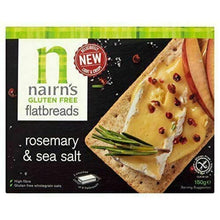NAIRNS GLUTEN FREE FLATBREAD ROSEMARY & SALT 150G