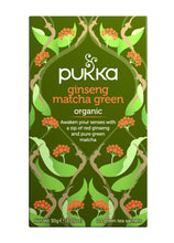 PUKKA GINSENG MATCHA GREEN 20 SACHETS