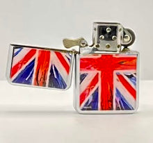 Wavy Union Jack Windproof Lighter