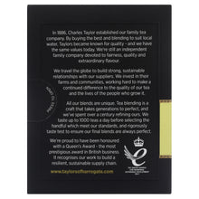 TAYLORS OF HARROGATE GREEN TEA & LEMON 20'S