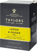 TAYLORS OF HARROGATE LEMON & GINGER 20S