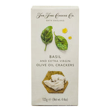 The Fine Cheese Co. Basil & Olive Oil Crackers 125g