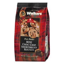 WALKERS MINI CHOCOLATE CHIP SHORTBREAD 125G