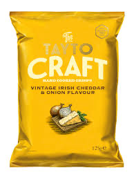 TAYTO - Hand Crafted Cheddar & Onion 125g