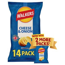 Walkers Crisps Cheese and Onion 12 Pack