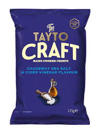 TAYTO - Hand Crafted Salt & Vinegar  125g