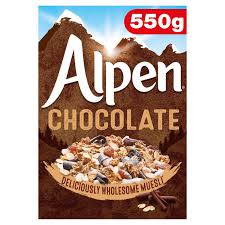 Alpen Chocolate 550g