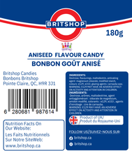Aniseed  Flavour Candy 180g