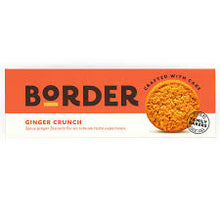 Border Biscuits fiery Ginger 135G - BritShop