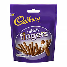 Cadbury Nibbly Fingers 125g