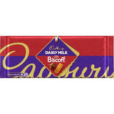 Cadbury Dairy Milk Biscoff Bar 350g