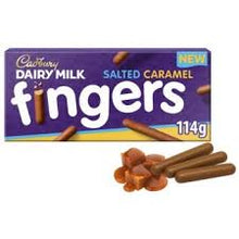 Cadbury Salted Caramel Fingers 114G - BritShop