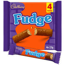 Cadbury Fudge Bars 4 Pack