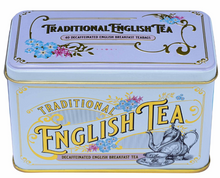 Decaffeinated English Breakfast Tea Tin – 40 Teabags