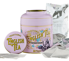 1869 Black Tea Blend Pink Tin 80 Teabags