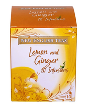 Lemon & Ginger Tea Carton 10 Teabags