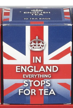 10 Teabag Carton - English Tea - In England - BritShop