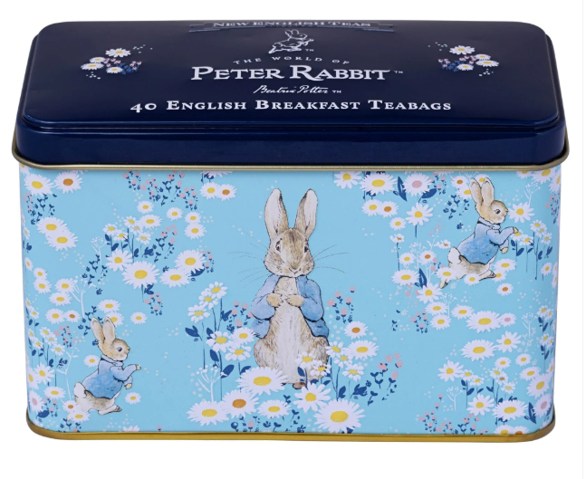 Peter Rabbit 40 Teabag Tin - English Breakfast