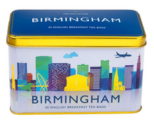 40 Teabag Tin - English Breakfast - Birmingham - BritShop