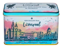 40 Teabag Tin - English Breakfast - Liverpool
