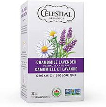 Celestial Organics Chamomile Lavender 18 Tea bags