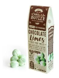 Charles Butler Chocolate Limes Rock 190g