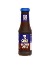 Chef Brown Sauce Bottle Glass 330g