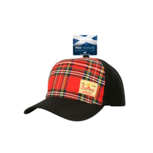 Scotland Lion Stewart Tartan Baseball Cap