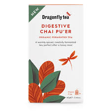 Dragonfly Digestive Chai Pu'er 20 Bags