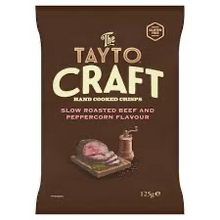TAYTO - Hand Crafted Beef & Peppercorn 125g