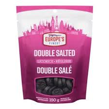 Europe Finest Double Salted Licorice 150g