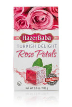 Hazerbaba Turkish Delight ROSE PETAL 100g