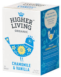 Higher Living Organic Chamomile & Vanilla 15 Bags