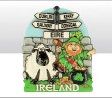 Ireland Sheep Printed Resin Magnet