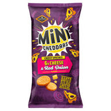 Jacobs Mini Cheddars Cheddar & Red Onion 6X23G